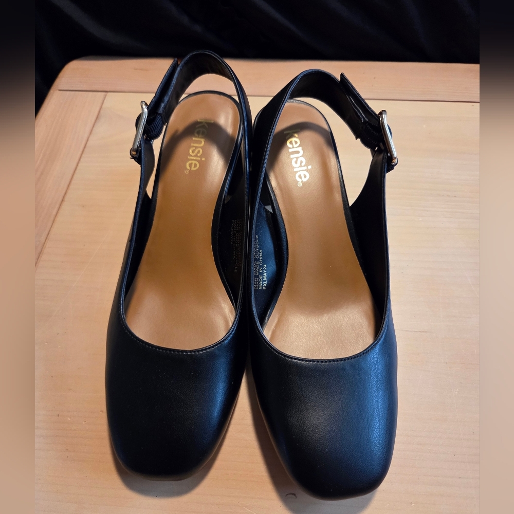 Kensie Black Slingback Pump - Elegant Women's Shoes